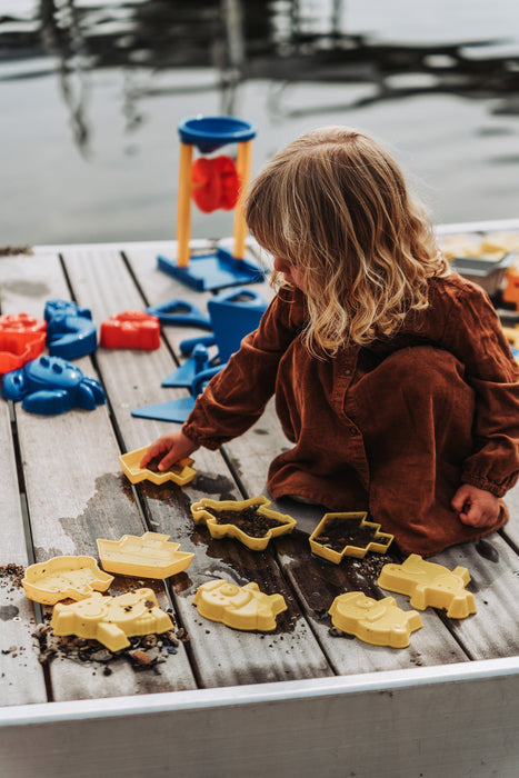 Giant Sand and Vehicles Set - 129pcs