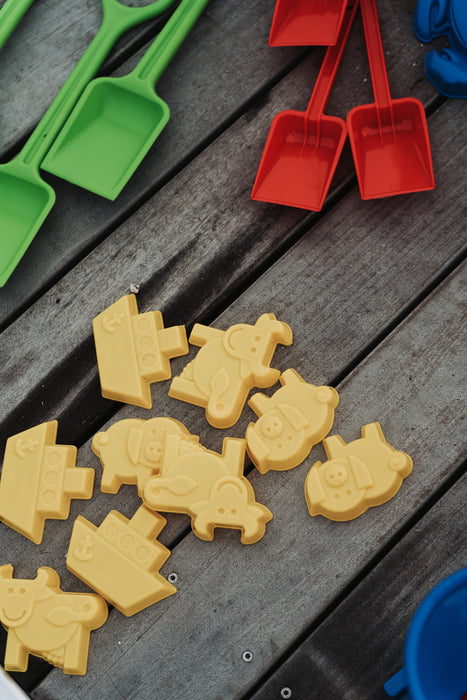 Giant Sand and Vehicles Set - 129pcs