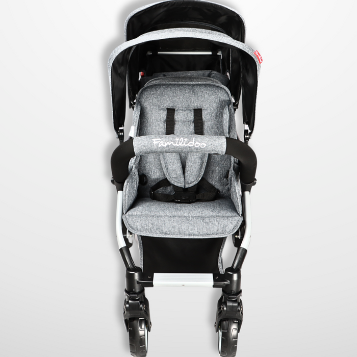 Familidoo 3 Seater Lightweight Stroller Plus Free Rain Cover