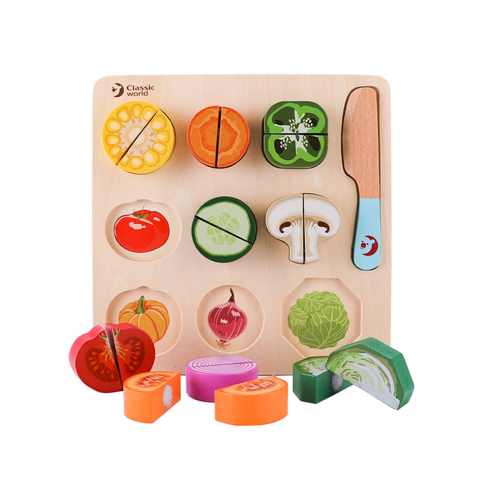 Classic World Cutting Vegetables Puzzle
