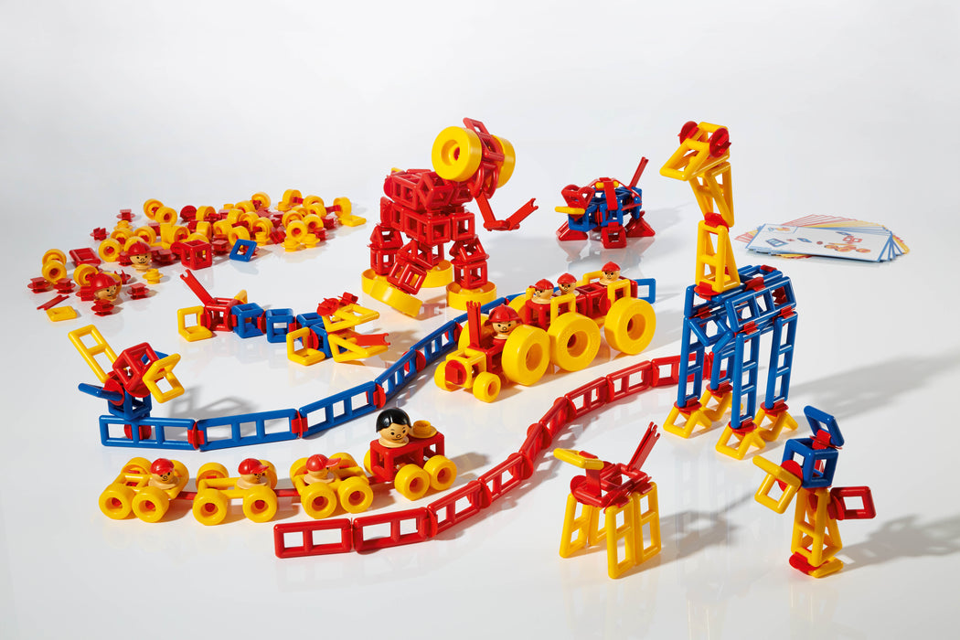 Mobilo Set Construction Set (424 Pieces) Plus Gratnells Tray And Lid