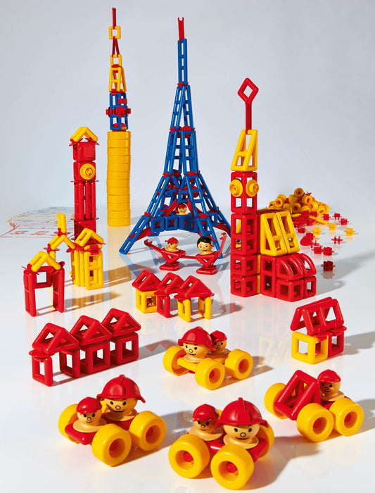 Mobilo Set Construction Set (424 Pieces) Plus Gratnells Tray And Lid