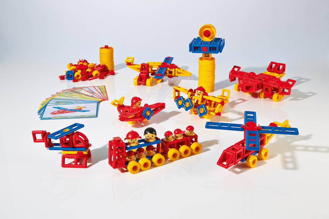 Mobilo Set Construction Set (424 Pieces) Plus Gratnells Tray And Lid