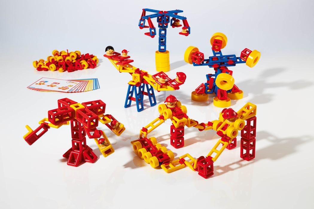 Mobilo Set Construction Set (424 Pieces) Plus Gratnells Tray And Lid