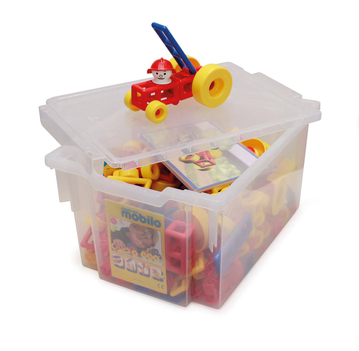 Mobilo Set Construction Set (424 Pieces) Plus Gratnells Tray And Lid