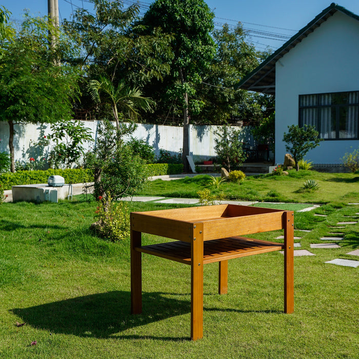 Outdoor Sorting Table for 4 Boxes