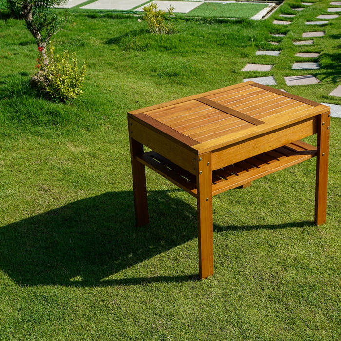 Outdoor Sorting Table for 4 Boxes