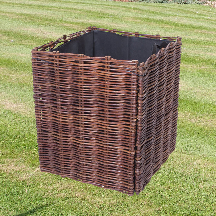 Willow Garden Planter 40 X 40 X 50cm With Liner