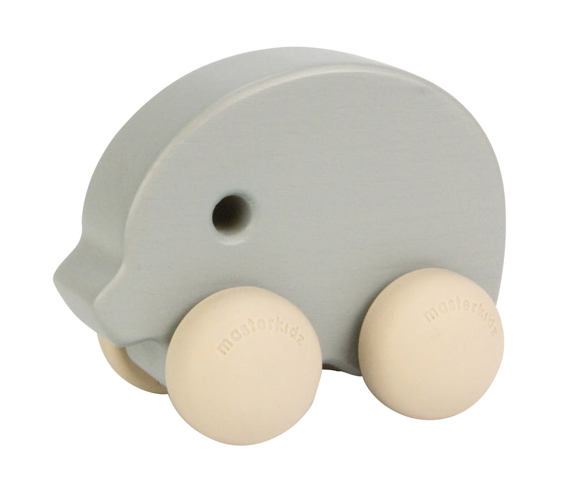 Wooden Push Along Toy Elephant