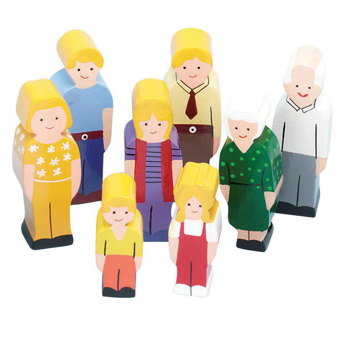 Wooden People Of The World Play Set