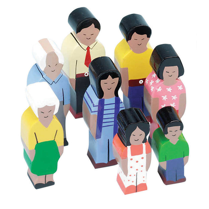 Wooden People Of The World Play Set