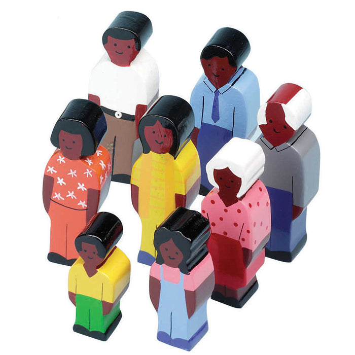 Wooden People Of The World Play Set