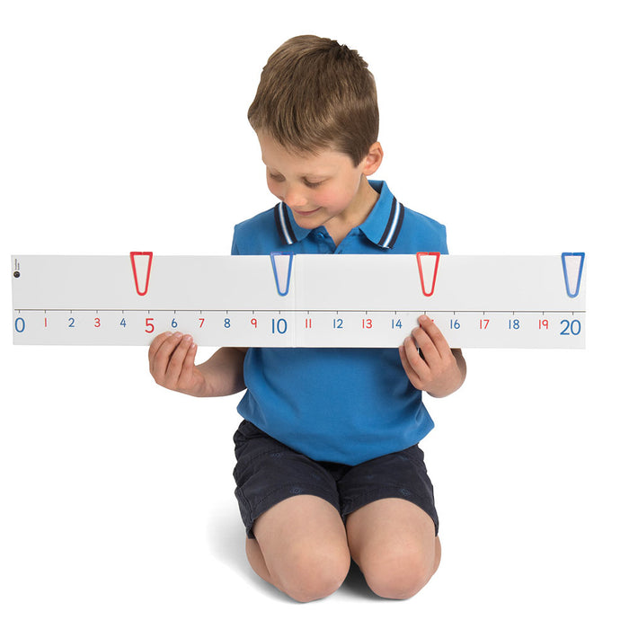 Number line and clips (0-30) - REDUCED TO CLEAR!