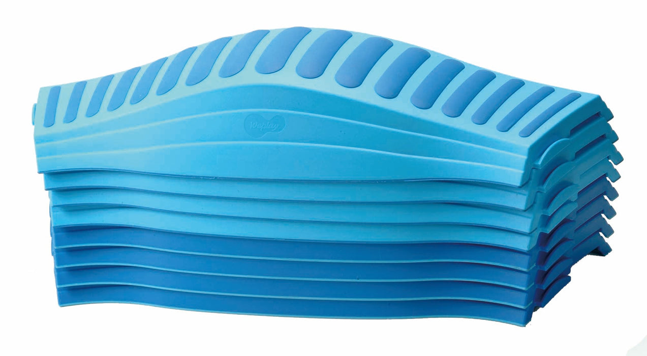 Wavy Tactile Path - Blue