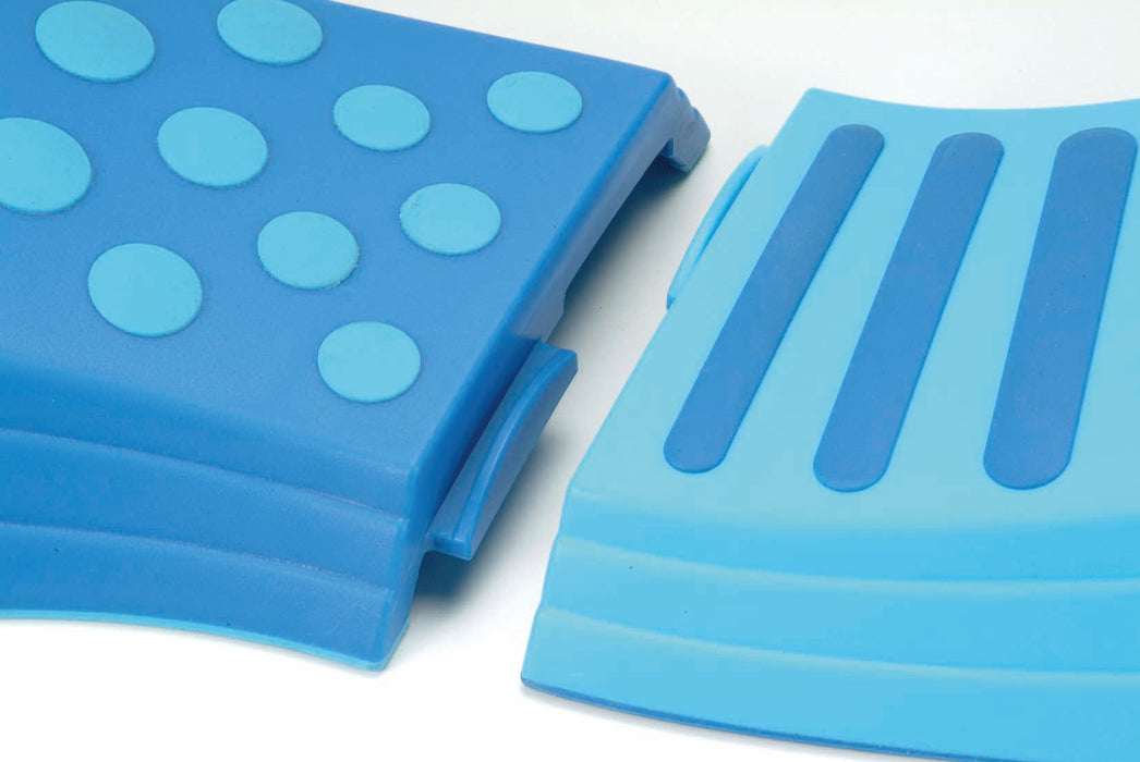 Wavy Tactile Path - Blue