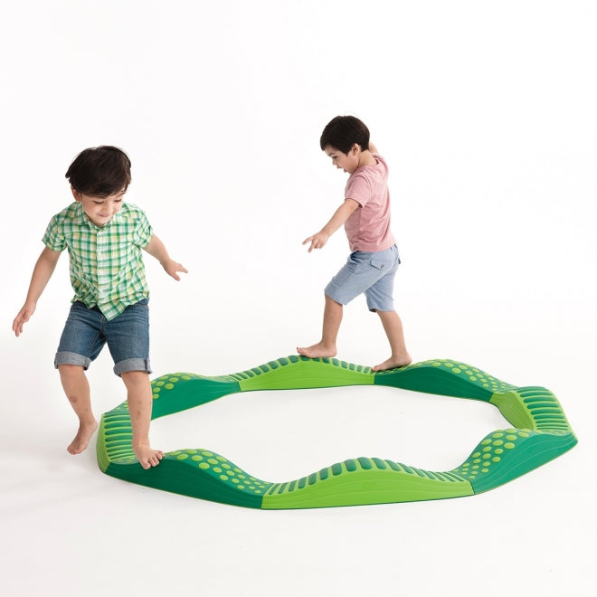 Wavy Tactile Path - Green