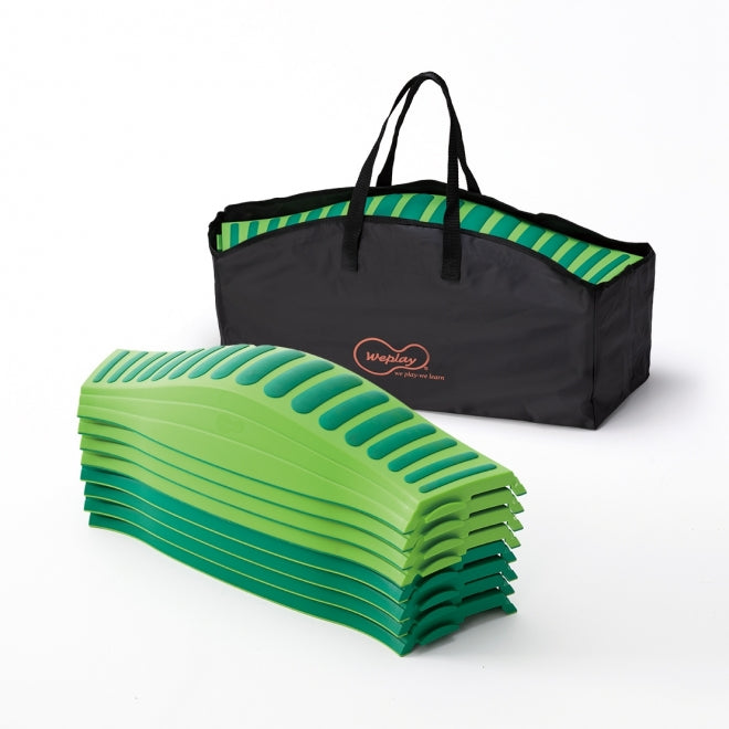 Wavy Tactile Path - Green