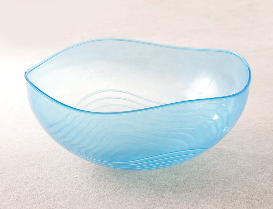 Rocking Bowl - Clear Blue