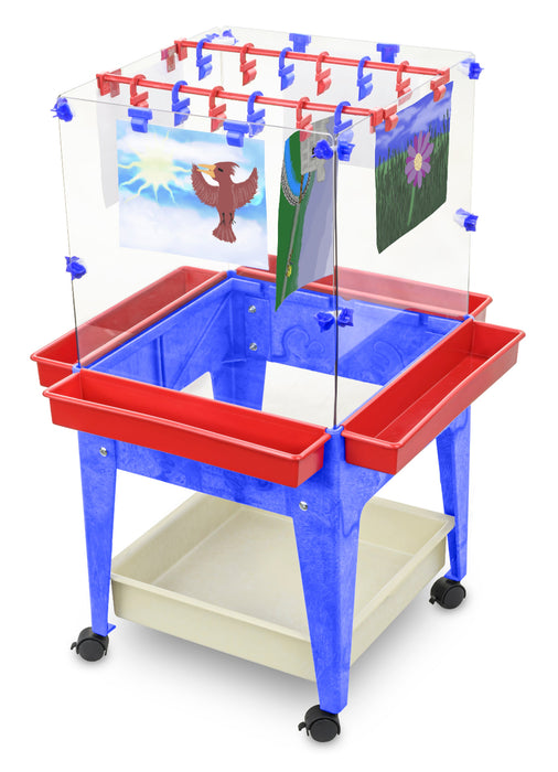 Space saver easel