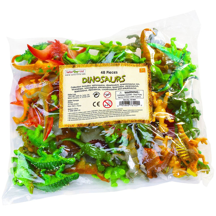 Safari Mini Assorted Dinosaurs Bulk Bag
