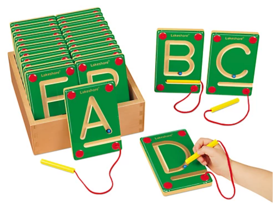 Magnetic Uppercase Learning Letters - Reduced To Clear!