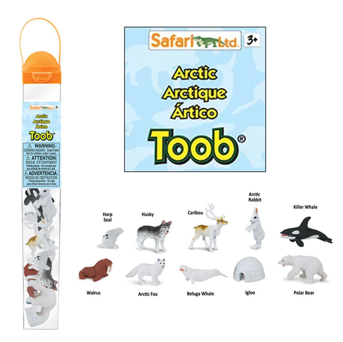 Arctic animals toob figures