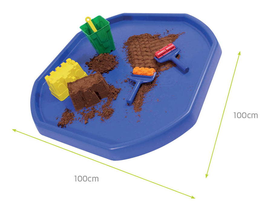 Tuff Tray (100cm) and stand - Blue